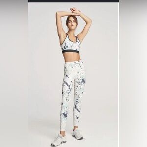 Bandier X Splits59 Kinney high leggings in splatter print